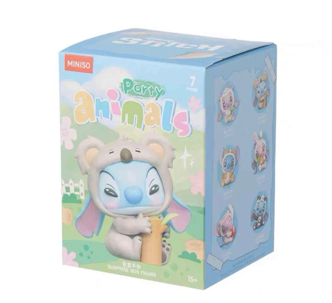 Stitch Party Animals (Caixa Surpresa) — MINISO x Disney