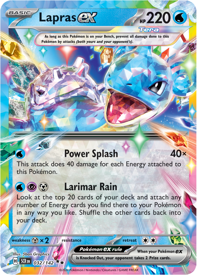 Lapras ex — SCR 032