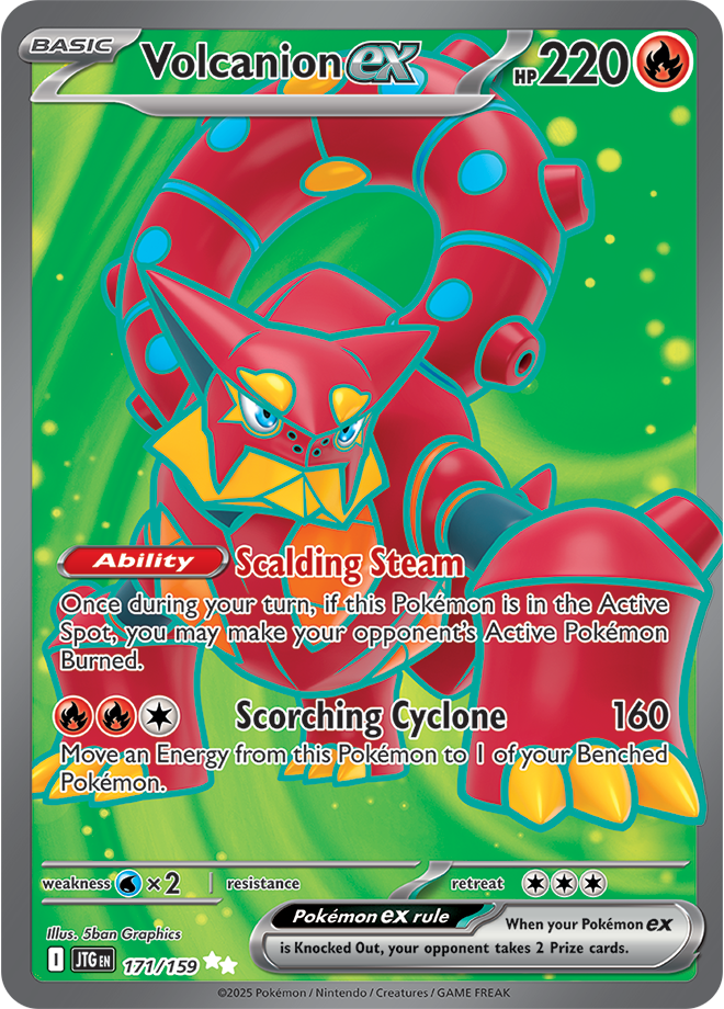 Volcanion ex — JTG 171