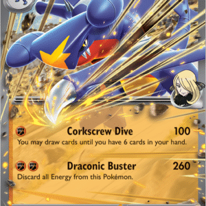 Cynthia's Garchomp ex — DRI 104