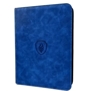 Binder Azul Fumado — Flame Shield 9 Bolsos