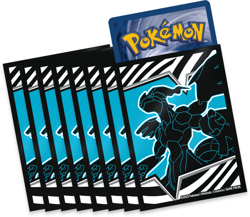 Sleeves Oficiais Pokémon — Black Bolt (Pack 15)