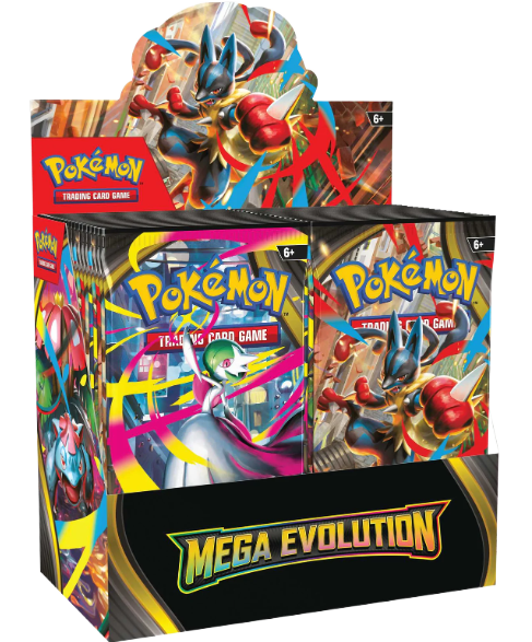 Pokémon TCG: Mega Evolution — Booster Display