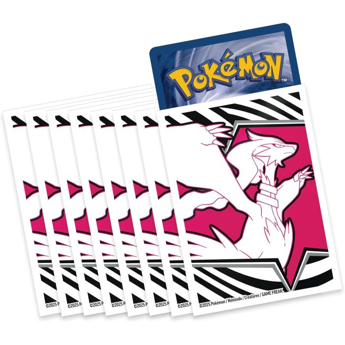 Sleeves Oficiais Pokémon — White Flare (Pack 15)