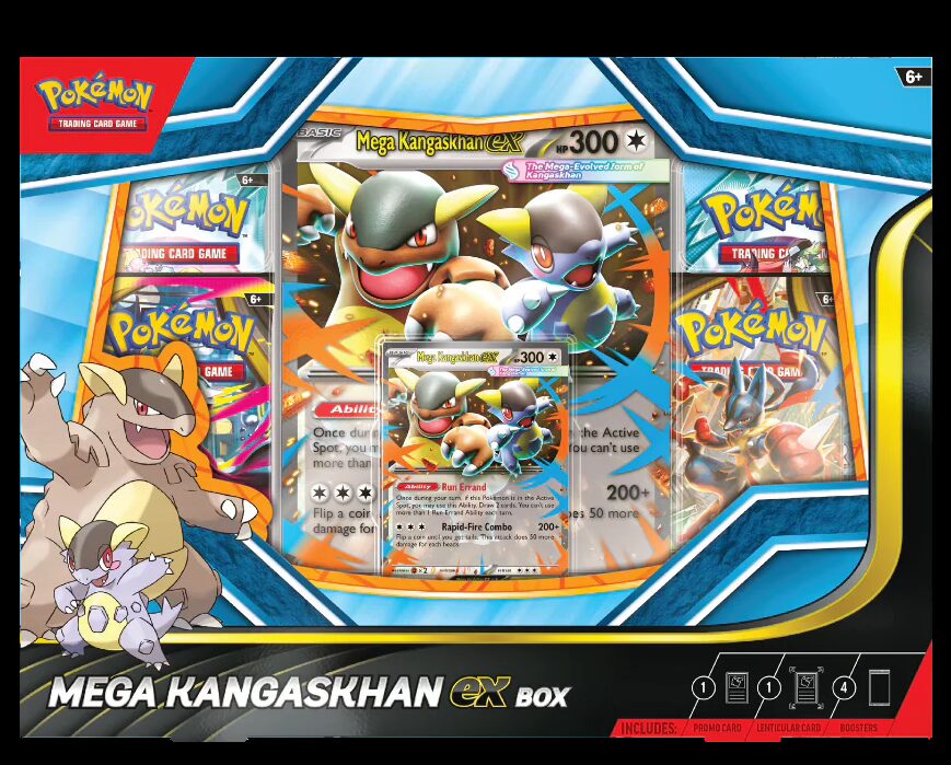 Pokémon TCG: Mega Kangaskhan ex — Box