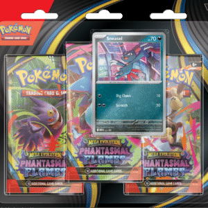 Pokémon TCG: Phantasmal Flames 3 Pack Blister (Sneasel)