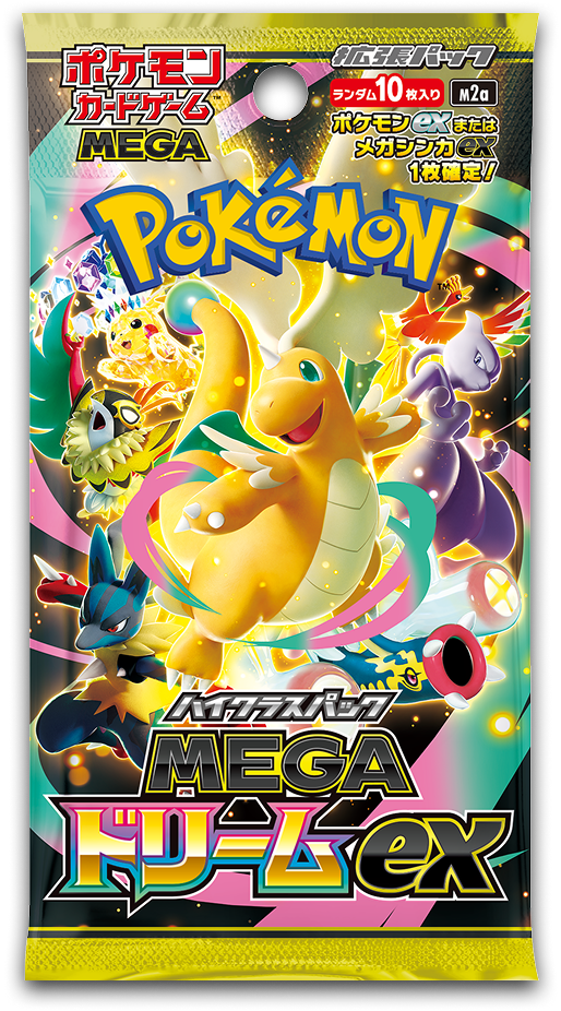 Pokémon TCG: Mega Dream EX (JPN) – Booster Pack – O TEU KANTO