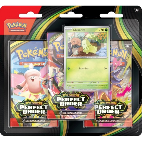 Pokémon TCG: Perfect Order — 3 Pack Blister